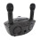 Wireless Microphone System Dual Professional Home KTV Innovative Owl Wireless Karaoke Mic System 9