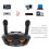 Wireless Microphone System Dual Professional Home KTV Innovative Owl Wireless Karaoke Mic System 11