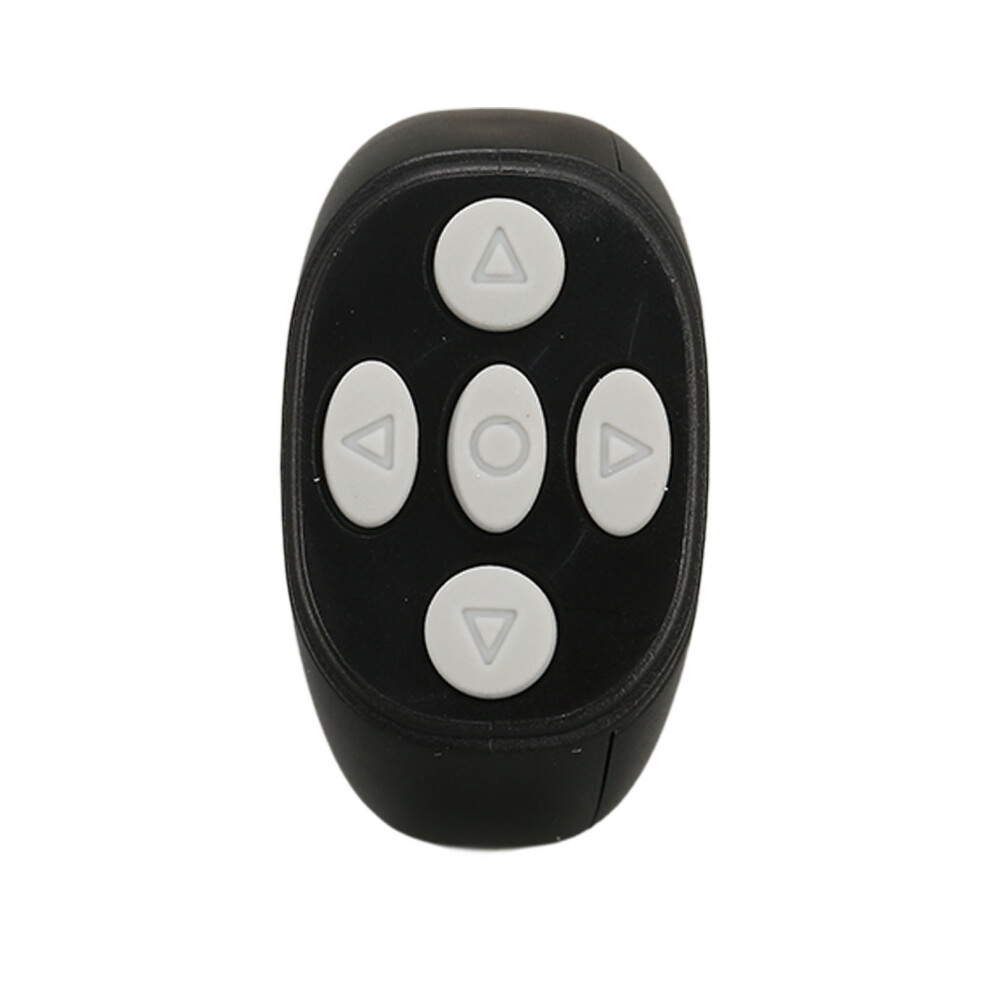 Smart Ring Controller Bluetooth 5.3 Wireless Remote Control Page Turner For Tik Tok Electronic Book Black 9381320934888
