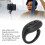 Anillo remoto Bluetooth ABS 30mAh 5.3 Negro 5