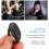 Anillo remoto Bluetooth ABS 30mAh 5.3 Negro 13