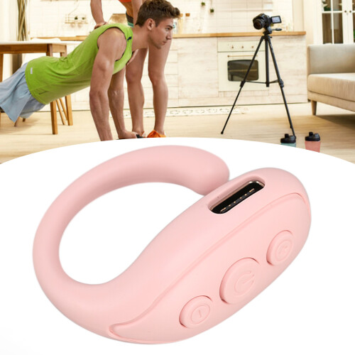 Control remoto Bluetooth en forma de anillo de ABS 30mAh rosa