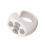 Intelligenter Ring-Controller Bluetooth 5.3 30 mAh Weißes OS 6