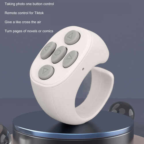 Intelligenter Ring-Controller Bluetooth 5.3 30 mAh Weißes OS 2