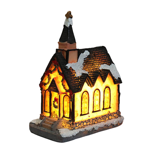 LED Harz-Lichterhaus 559 cm, 3 Knopfzellenbatterien 1