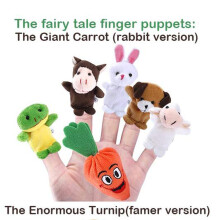 24 Stück Tier-Fingerpuppen aus Plüsch, mehrfarbig, 6,0 cm