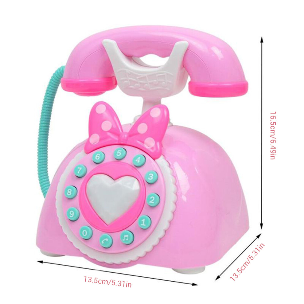 Light Learning Education Kid Telephone Toy Smart Phone With Music Kids Toys Phone Pretend Play Toys Baby Gift