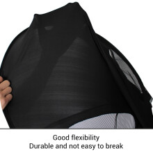 Foldable Baby Stroller Widen Sun Shade Awning UPF50+ Anti UV Canopy Universal Fit for Stroller Carriage