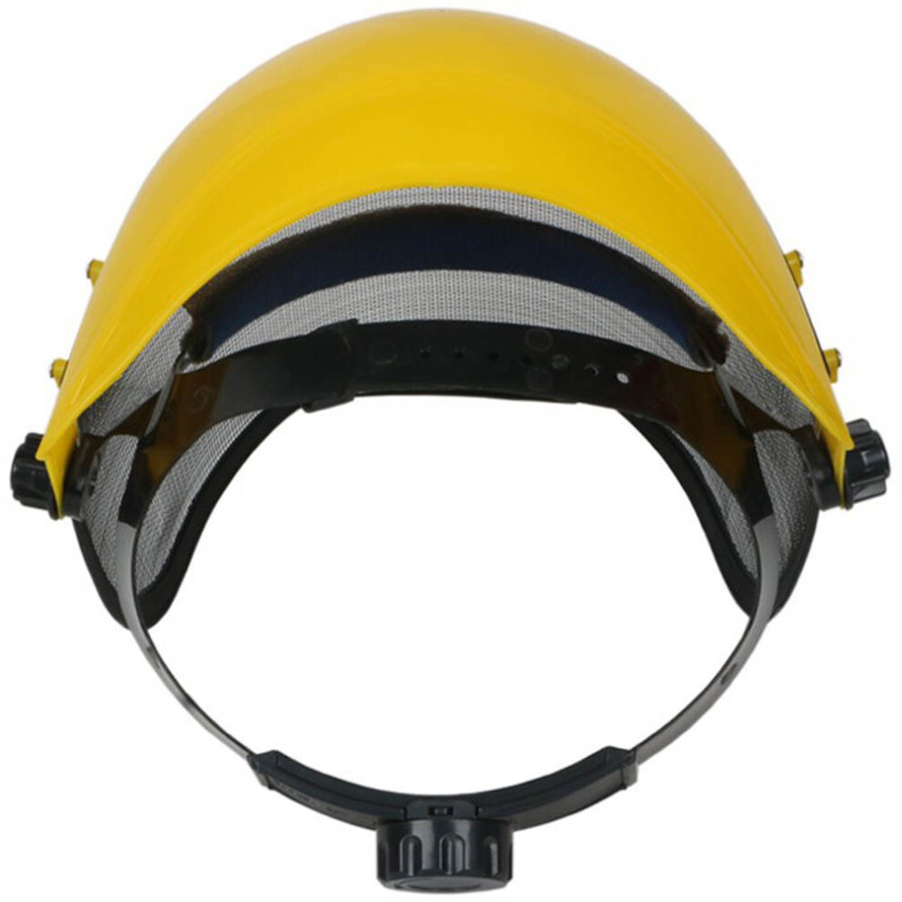 Safety Helmet Hat With Full Face Mesh Visor For Logging Brushcutter Forestry Protection Mesh Mower Helmet 4621320944872