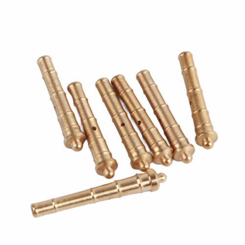 7 piezas de bronce para modelo de velero decoración DIY 1