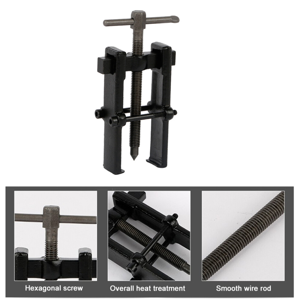 Two Jaws Gear Puller Bearing Puller Spiral Separate Lifting Device Fixing Machine Repair Hand Tools 9381320945327
