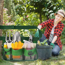 Gartenwerkzeug-Gürteltasche aus Oxford-Stoff 200 g 34x23 cm