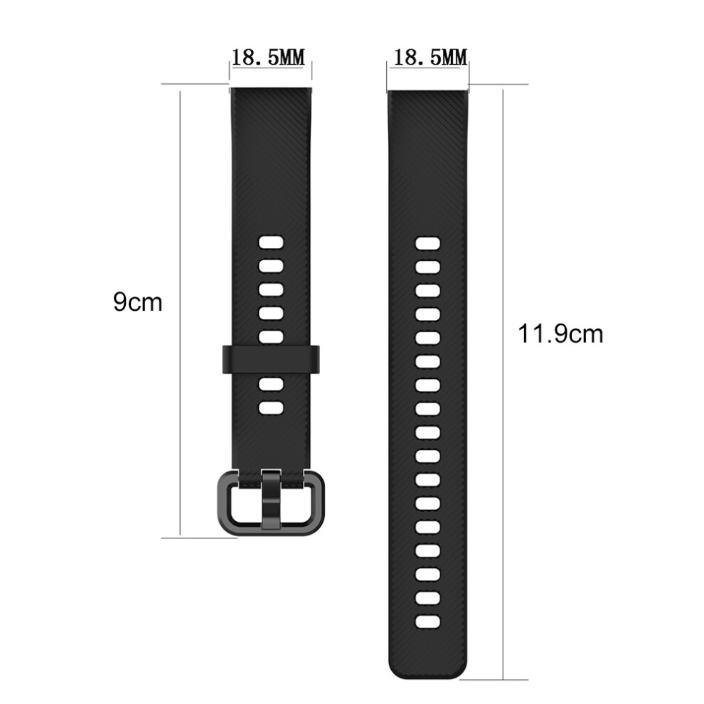 Soft Silicone Wriststrap Replacement Watchband Bracelet For Huawei Band 3 Pro And Band 4 Pro 4971320946803