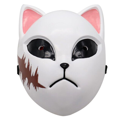 ABS-Maske Cosplay Einheitsgröße 24x18cm Halloween-Requisit