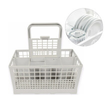 Cesta universal de cubiertos de plástico 240x140x120mm
