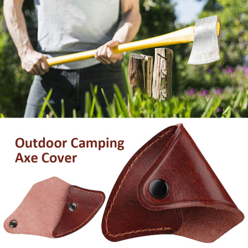 Axe Cover Axe Protective Case Leather Axe Sheath Outdoor Axe Cover 2