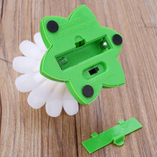 Katzenspielzeug aus Stahl+ABS - 1xAAA-Batterie, Blume8x8x5cm