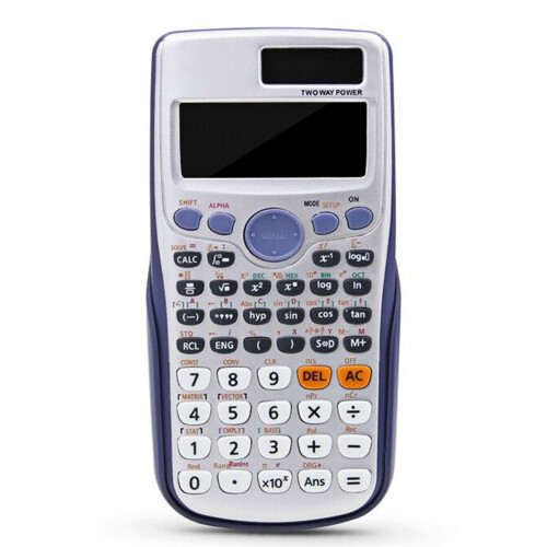 Calculadora de 417 funciones 160x110x80mm Plástico 1