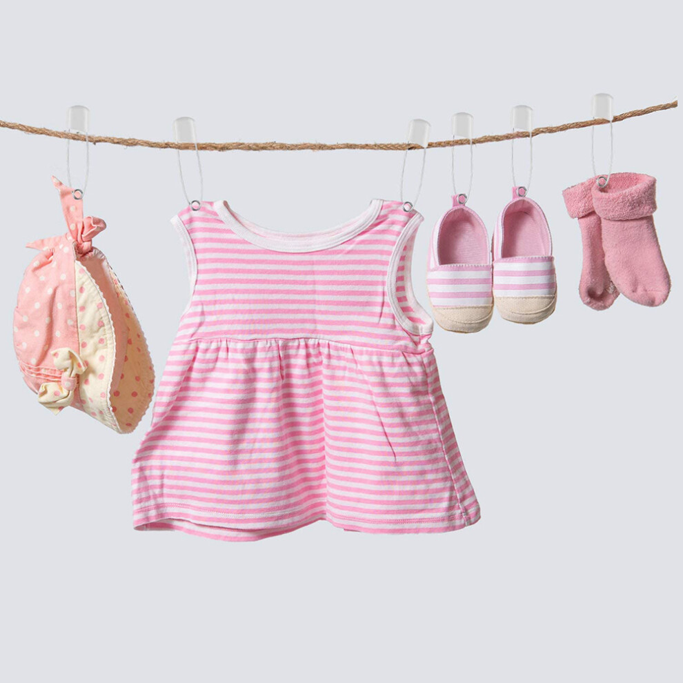 50Pcs Stainless Steel Safety Pins Baby Safety Plastic Head Cloth Safety Pins With Lock 8321320951066