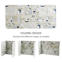 Pantalla anti salpicaduras de papel de aluminio de 3 lados 33,07 x 15,35 pulgadas