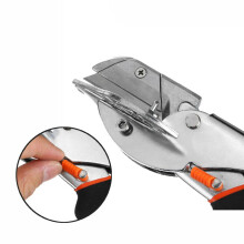 Cortador de ingletes de múltiples ángulos 45-135 190x75 mm Rojo/Negro