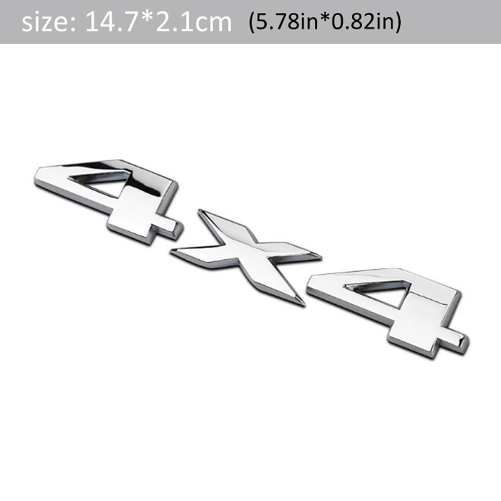 Stylish 3D 4X4 Auto Car Logo Emblem Badge Sticker Truck Auto Motor Car Stickers Decals 4961320952324