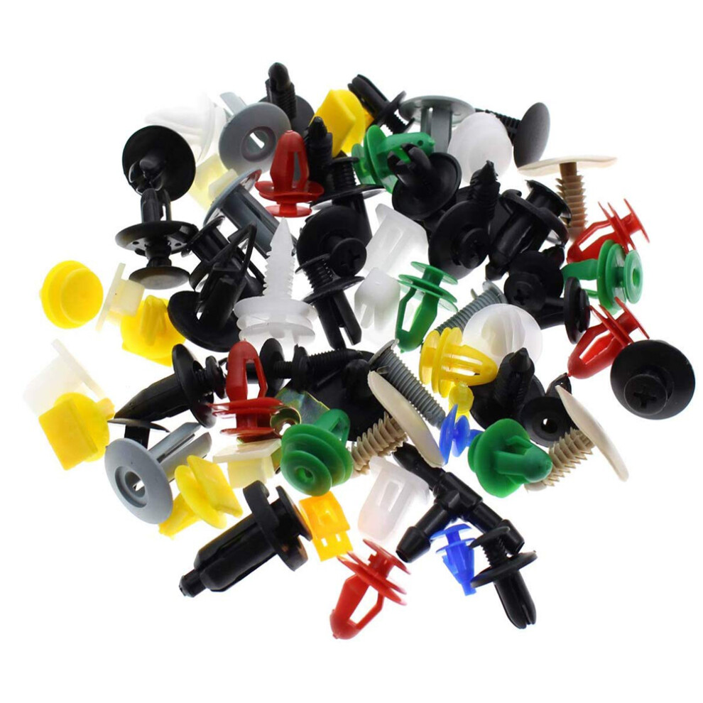 Universal Mixed Car Fastener Bumper Door Panel Fender Liner Clips Retainer 5061320951996