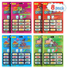8 Packs Amazing Grow Capsules Growing in Water Animals Toys Dinosaur Sea Capsules Party Supply