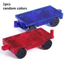 Magnetic Car Truck Wheel Set Magnetic Blocks Magnet Tiles Building Blocks Toys for Boys Girls