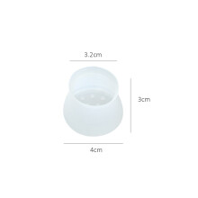 Silikon-Beinabdeckungen, rund, 43,23 cm, 4/8/16 Stk.