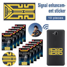 10 Stück Handy-Signalverbesserungsaufkleber für Reisen, Bergsteigen und den Einsatz in Aufzügen`