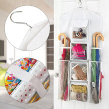Türhänger-Organizer weiß 41 95 cm, 600D Oxford-Gewebe