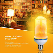 LED E27 360 Flamme 400lm 6.76.516.5cm 1900-2200K