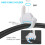 Cable retráctil de polea de techo VR blanco ABS 3