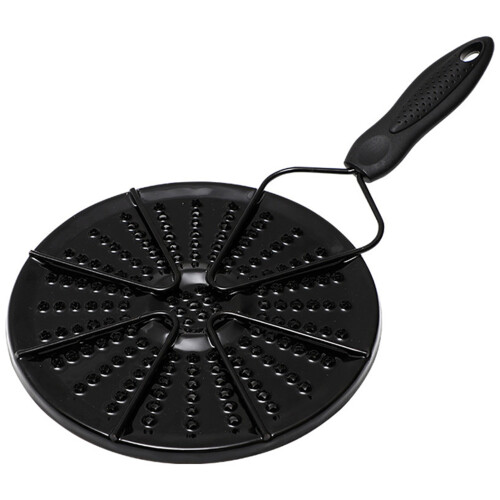 Placa difusora de calor de hierro negro 38x19cm reductor 1