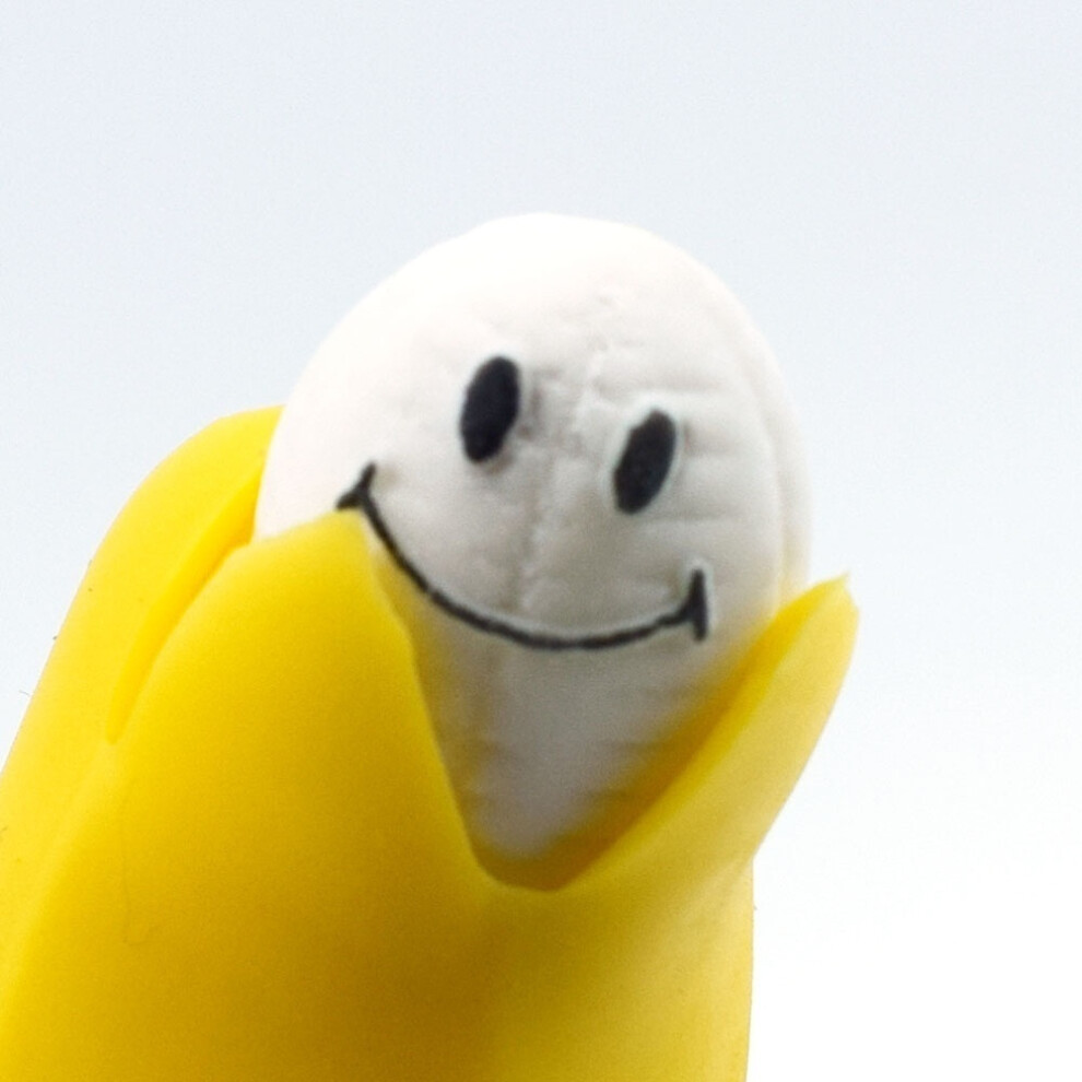 Funny Prank Banana Squeeze Toy Slow Rising Bananas With Happy Face Kids Stress Reliever Decompression Toys Gift