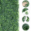 Paneles de césped artificial de 40 x 60 cm, verde, plástico 5