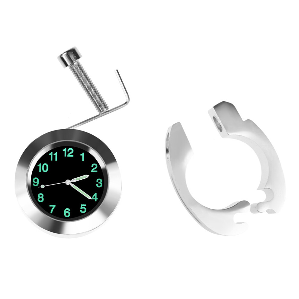 22-25Mm Motorcycle Handlebar Clock Waterproof Dial Handlebar Mount General Application 8231320958715
