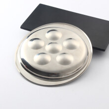 Silbernes Escargot-Set, 6-teilig, 19,5 x 16,8 cm