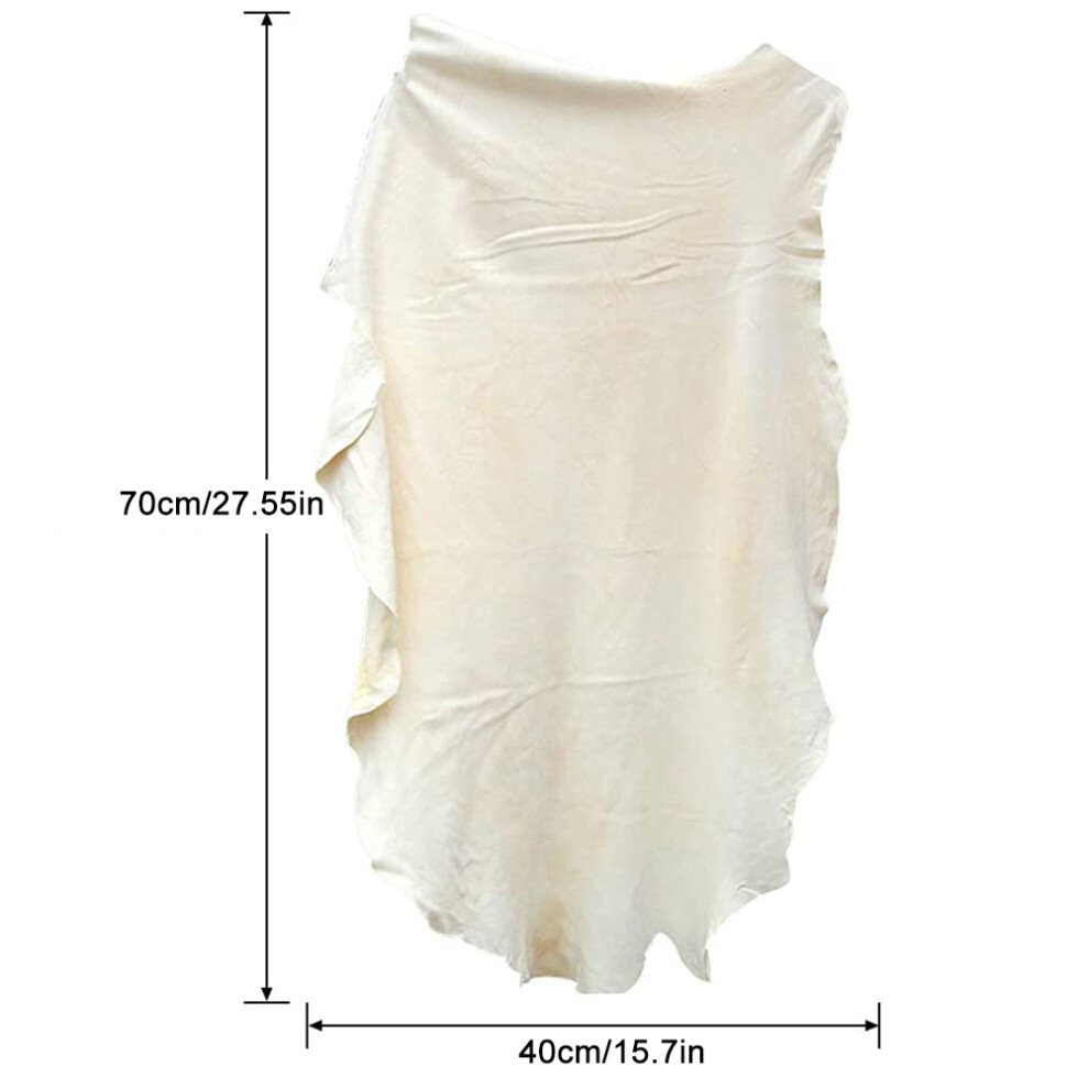Car Chamois Drying Towel Natural Chamois Cloth For Car Super Absorbent Cleaning Cloth For Car Motorcycle Kitchen Bathroom 7681320958740