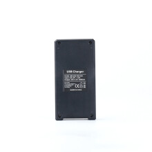 BH-042100-02U 60x35x12mm Schwarz 1000mA 2-Slot