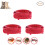 3 Pcs Red Adjustable Pet Cat Anti Flea Mite Tick 2