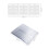 Protector de salpicaduras de cocina de 3 lados plegable de aluminio 11