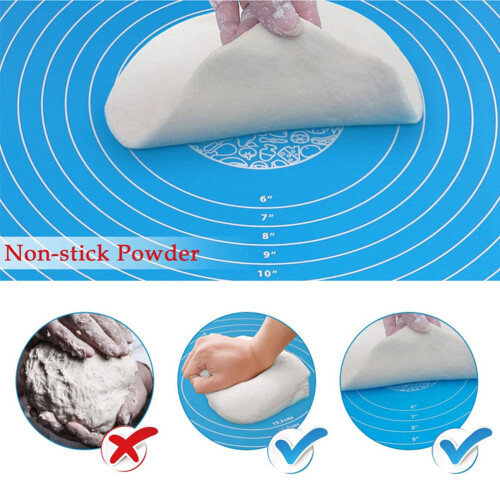 Silicone Baking Mat Pastry Rolling Mat Non Slip Dough Mat Baking Tray Liner Kitchen Baking Tool 2