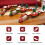 Weihnachts-Elektrischer Schienenzug, bunt, 5*AA 4