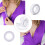Cinta de doble cara para ropa 5001.6 cm Transparente 4