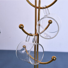 Soporte de hierro para colgar tazas 16x34cm Estante de almacenamiento de tazas