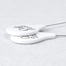 Edelstahl-Kuchenprüfer 19 cm x 4,5 cm, 1,2 mm Nadel