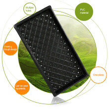 2er Pack transparente Pflanzenschalen 54x28 cm/21.25x11.02 in