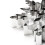 3D-Schneeflocken-Backform, silber, 192,5 cm, 130 g 4